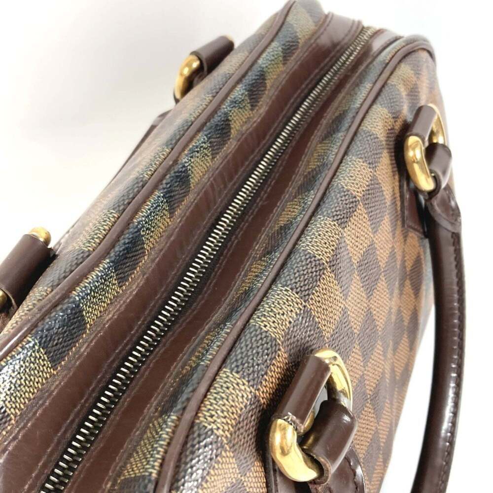 LOUIS VUITTON Brown Damier Canvas Boston Bag - Picture 4 of 12